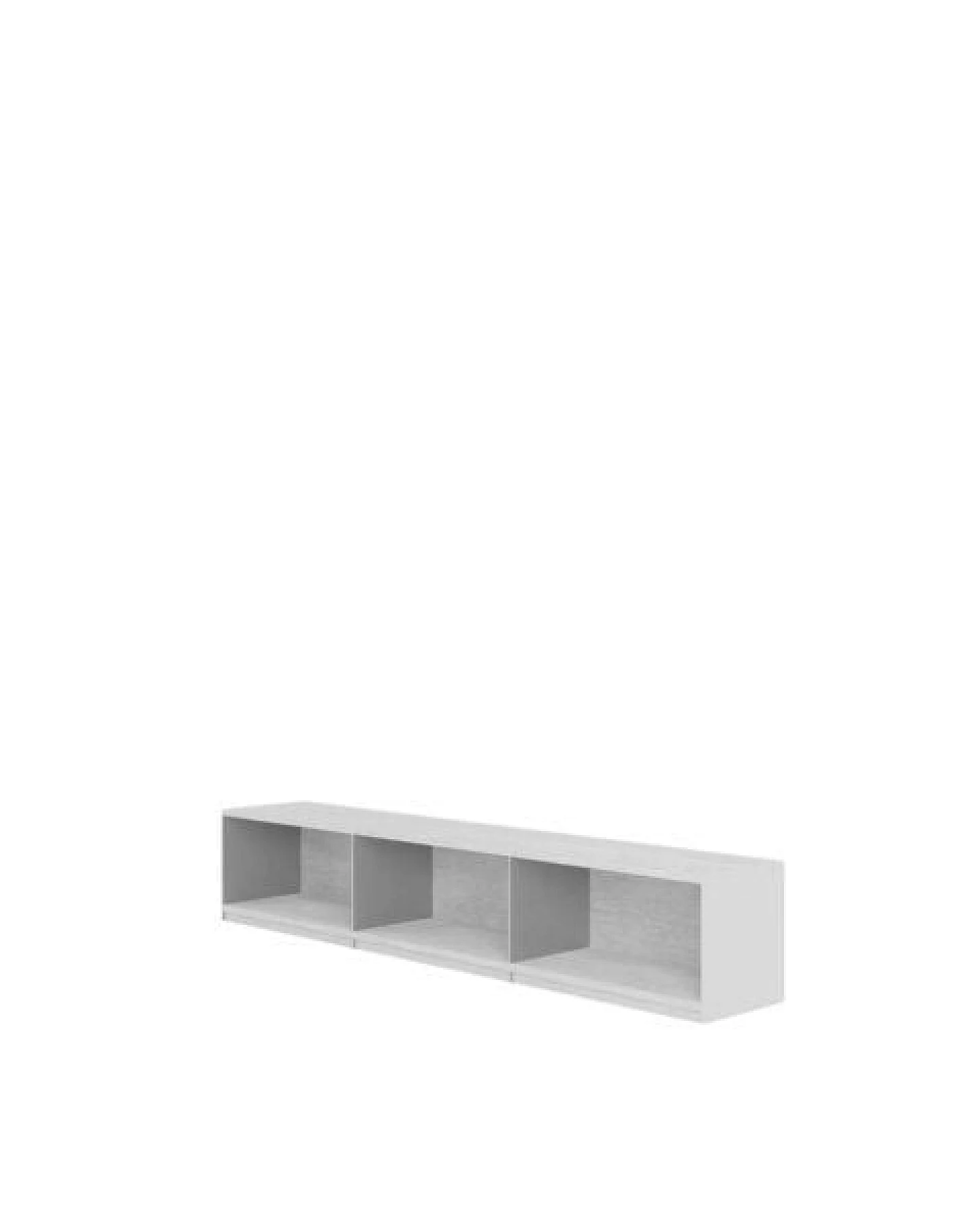 Loftblock Lowboard open – Ansicht 4