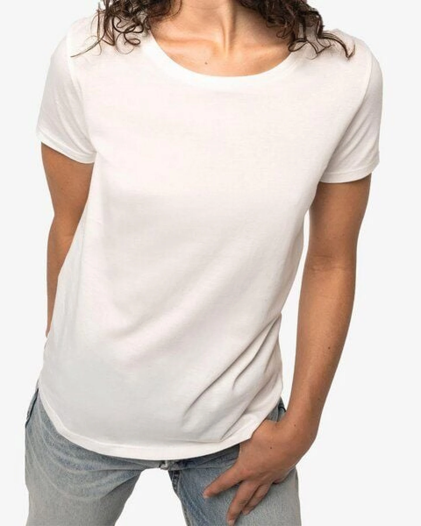 YTWOO Fitted Damen T-Shirt Standard – Ansicht 3