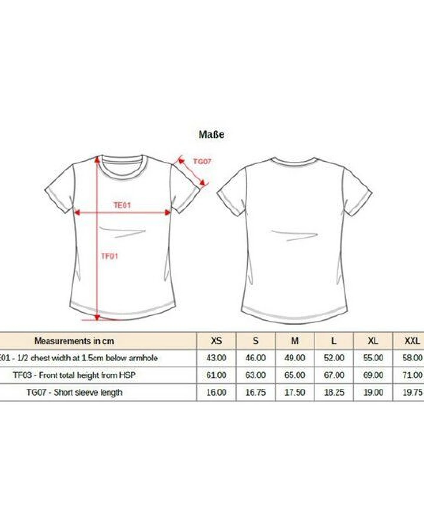 YTWOO Fitted Damen T-Shirt Standard – Ansicht 3