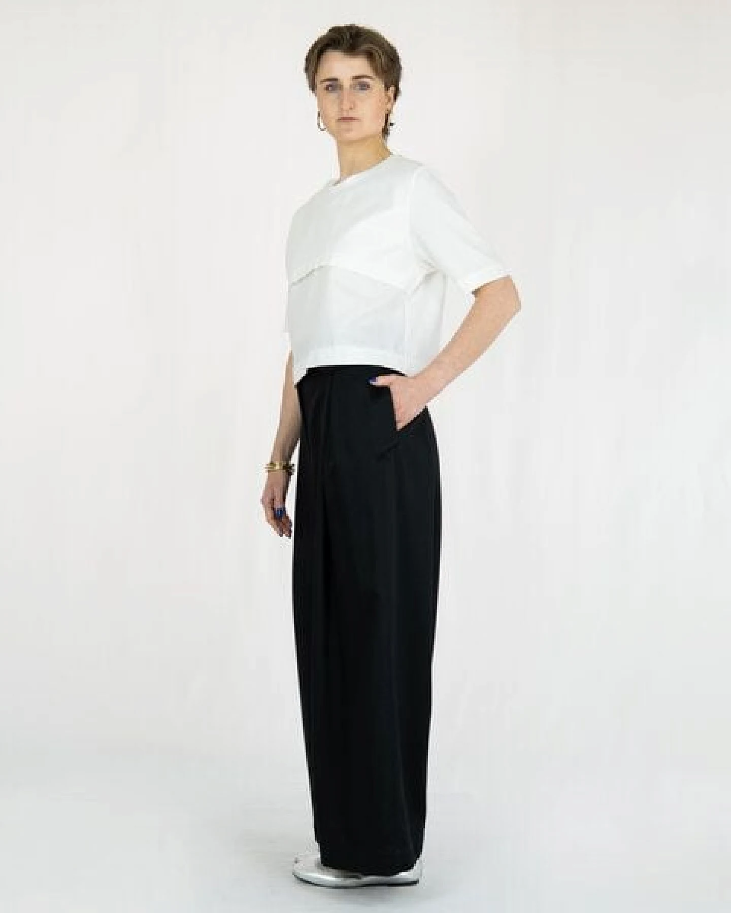 keijn Hose SMART - Lange Bundfaltenhose aus Lyocell-Twill – Ansicht 4