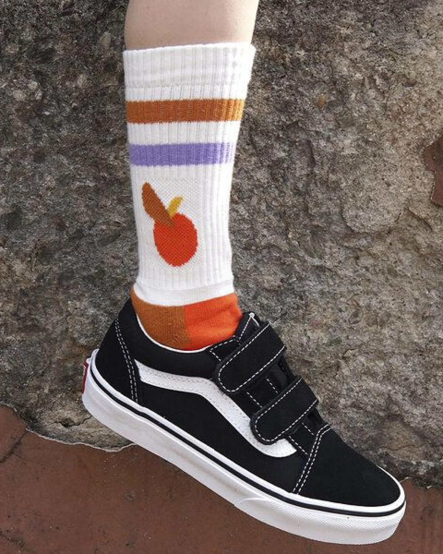 Fräulein Prusselise Sportsocke,Tennissocke 4er Pack KInder bunt und cool für Kinder, bunt gemustert – Ansicht 4