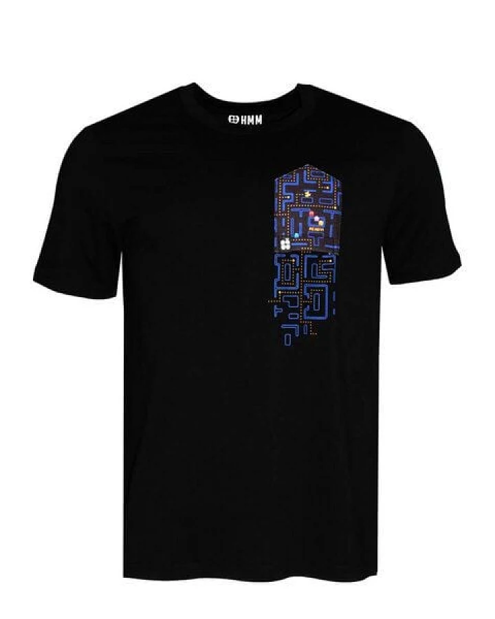 FÄDD Herren T-Shirt Rundhals aus Bio-Baumwolle "Päckmän BT" Schwarz