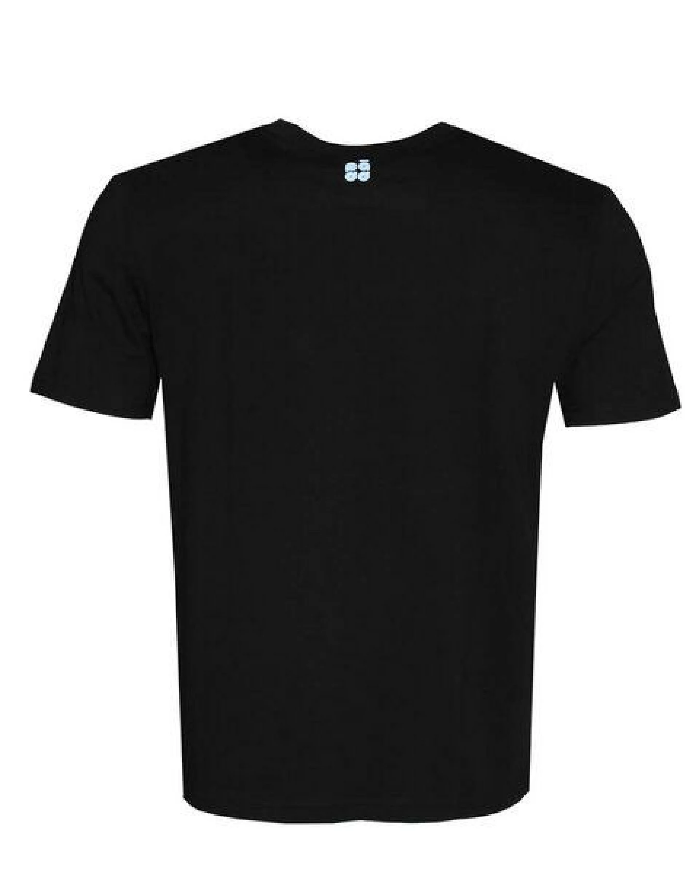 Herren T-Shirt Rundhals aus Bio-Baumwolle "Mond" Schwarz von Fädd – Ansicht 3