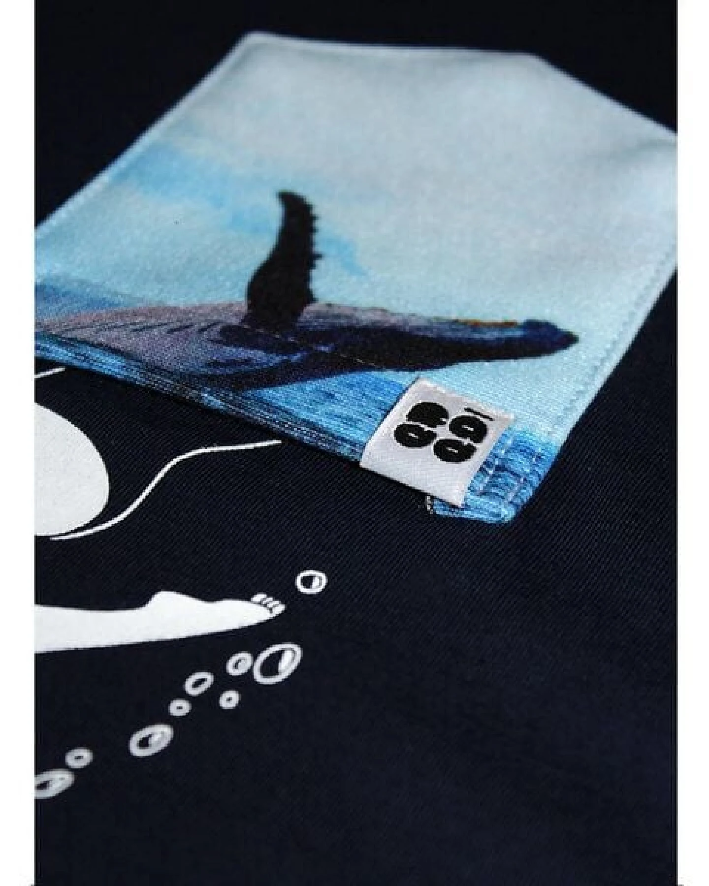 FÄDD Damen T-Shirt Rundhals aus Bio-Baumwolle "Walerina BT" Navy Blau – Ansicht 4