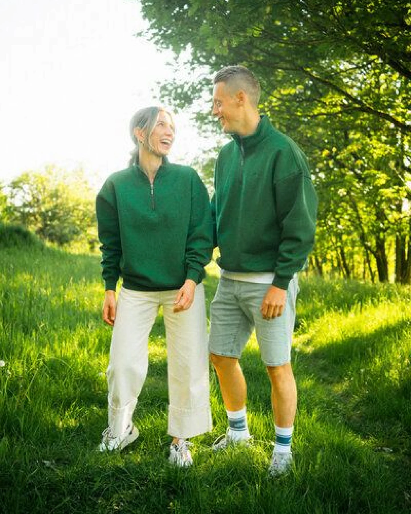 dirts Quarter Zip Sweater Oversized – Ansicht 2