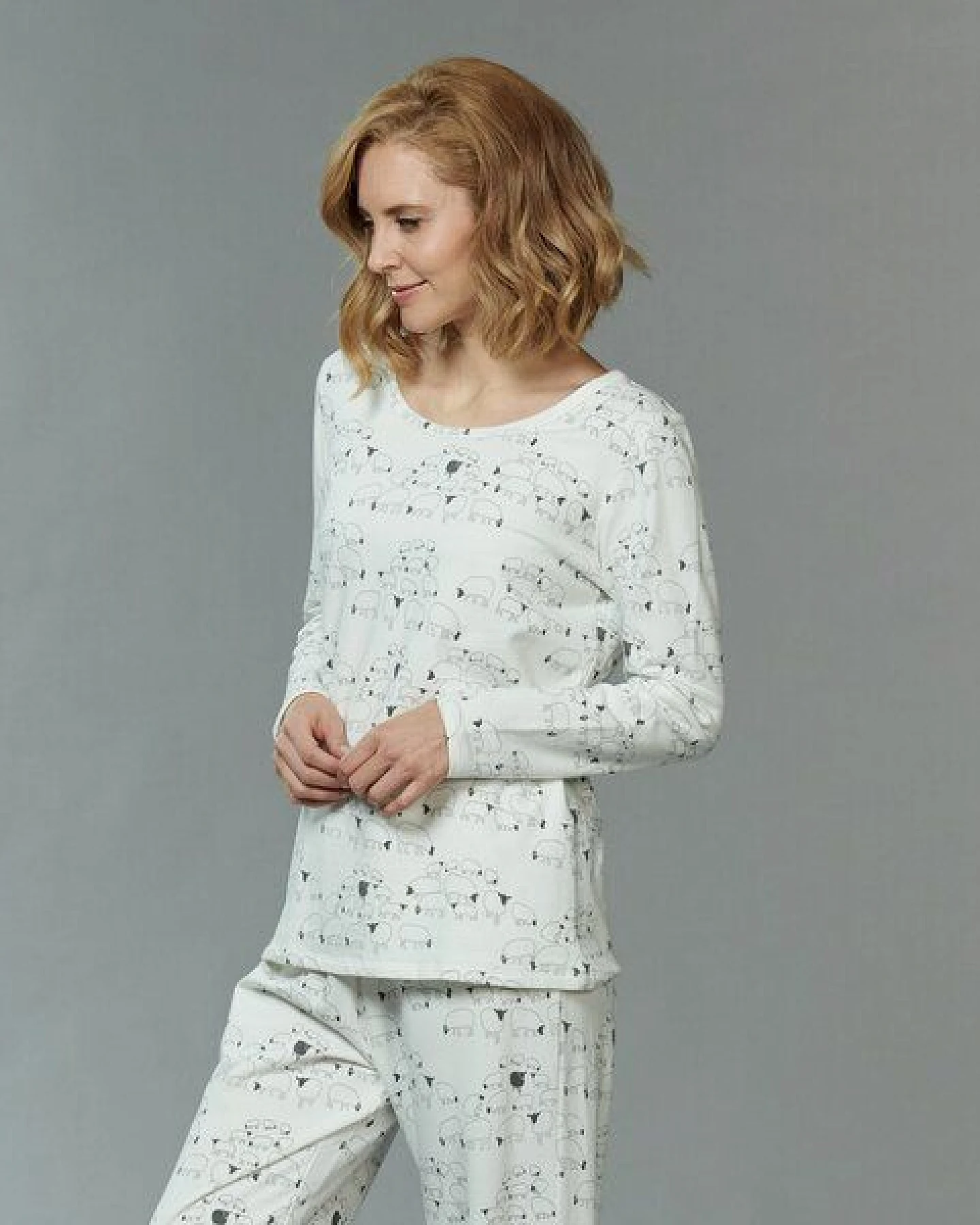 Kokon Zwo Pyjamashirt 100% Baumwolle (kbA) – Ansicht 2