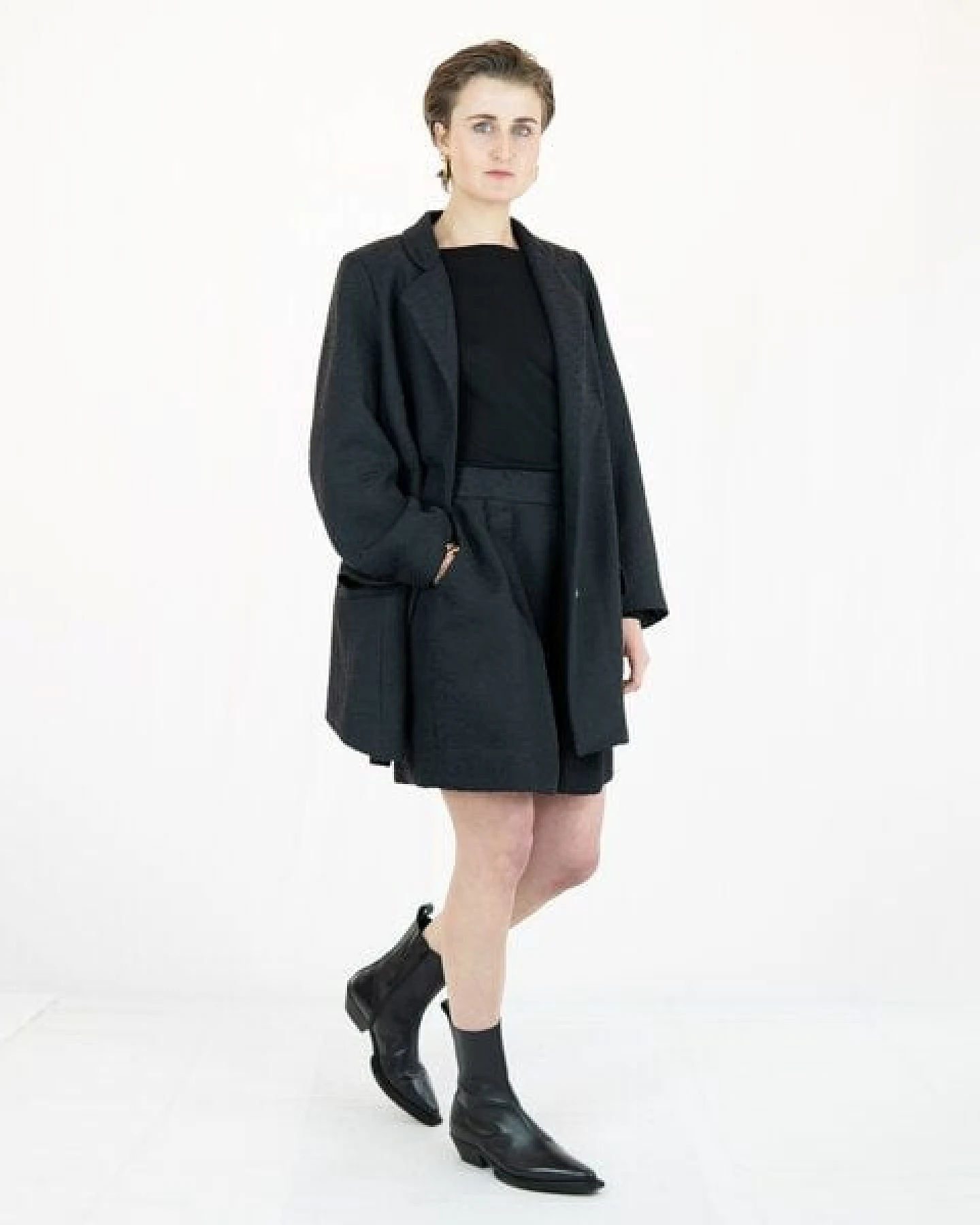 keijn Blazer ANTILI – Oversized Blazer aus Jacquard mit geschlitztem Rückensaum – Ansicht 4