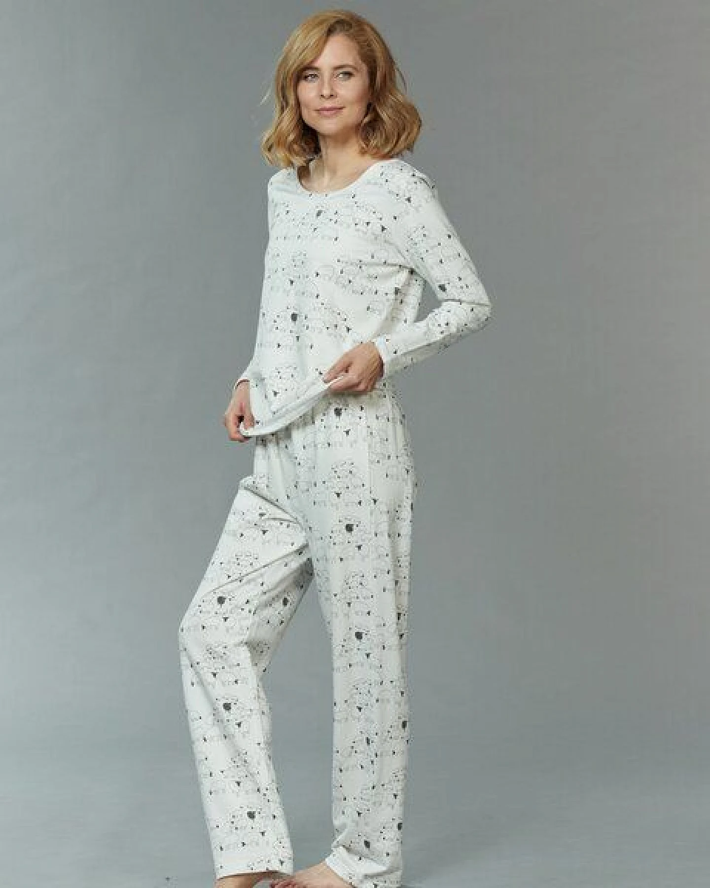 Kokon Zwo Pyjamahose 100% Baumwolle (kbA) – Ansicht 4