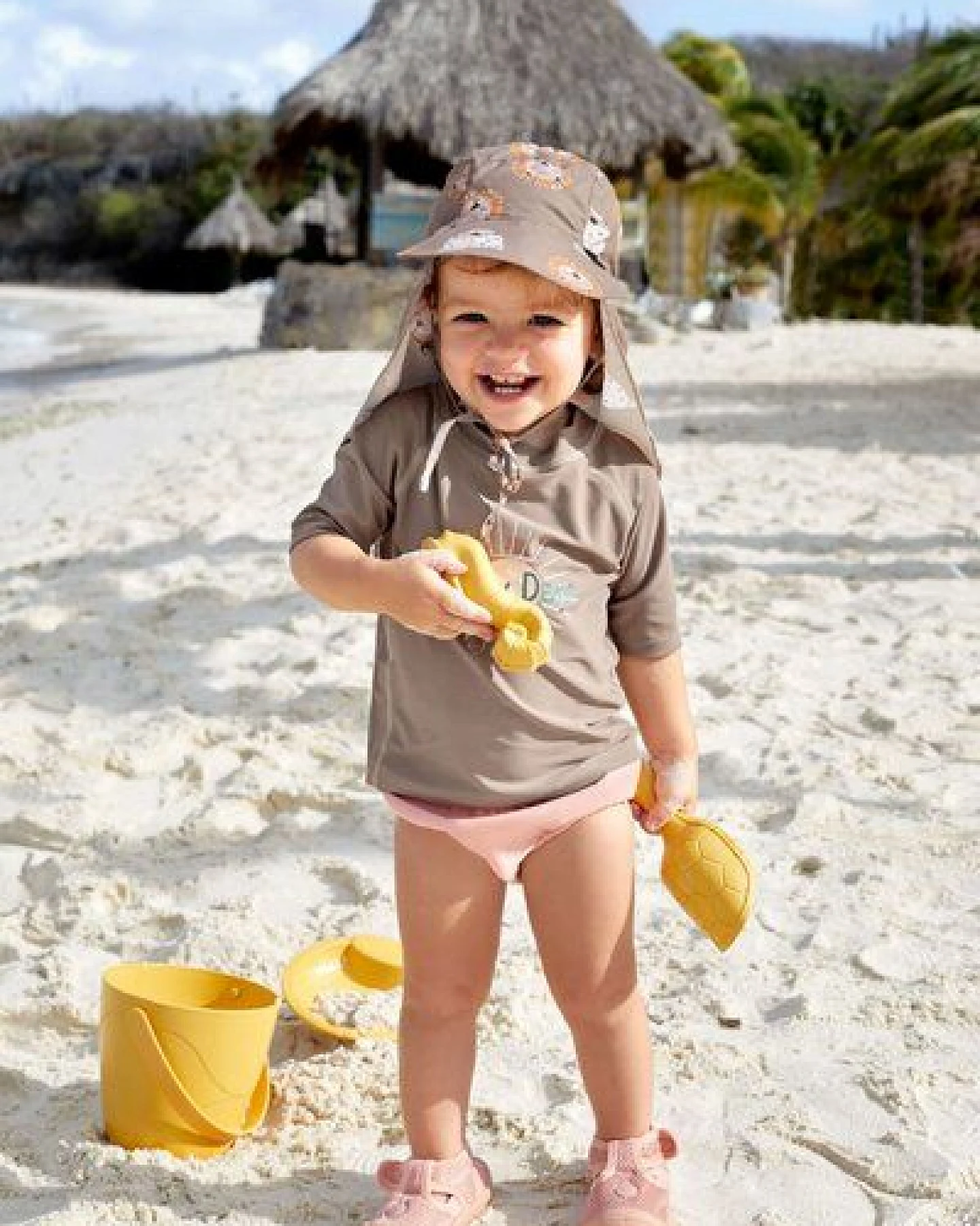 Lässig Badeshirt mit UV Schutz für Babys und Kleinkinder – Ansicht 3