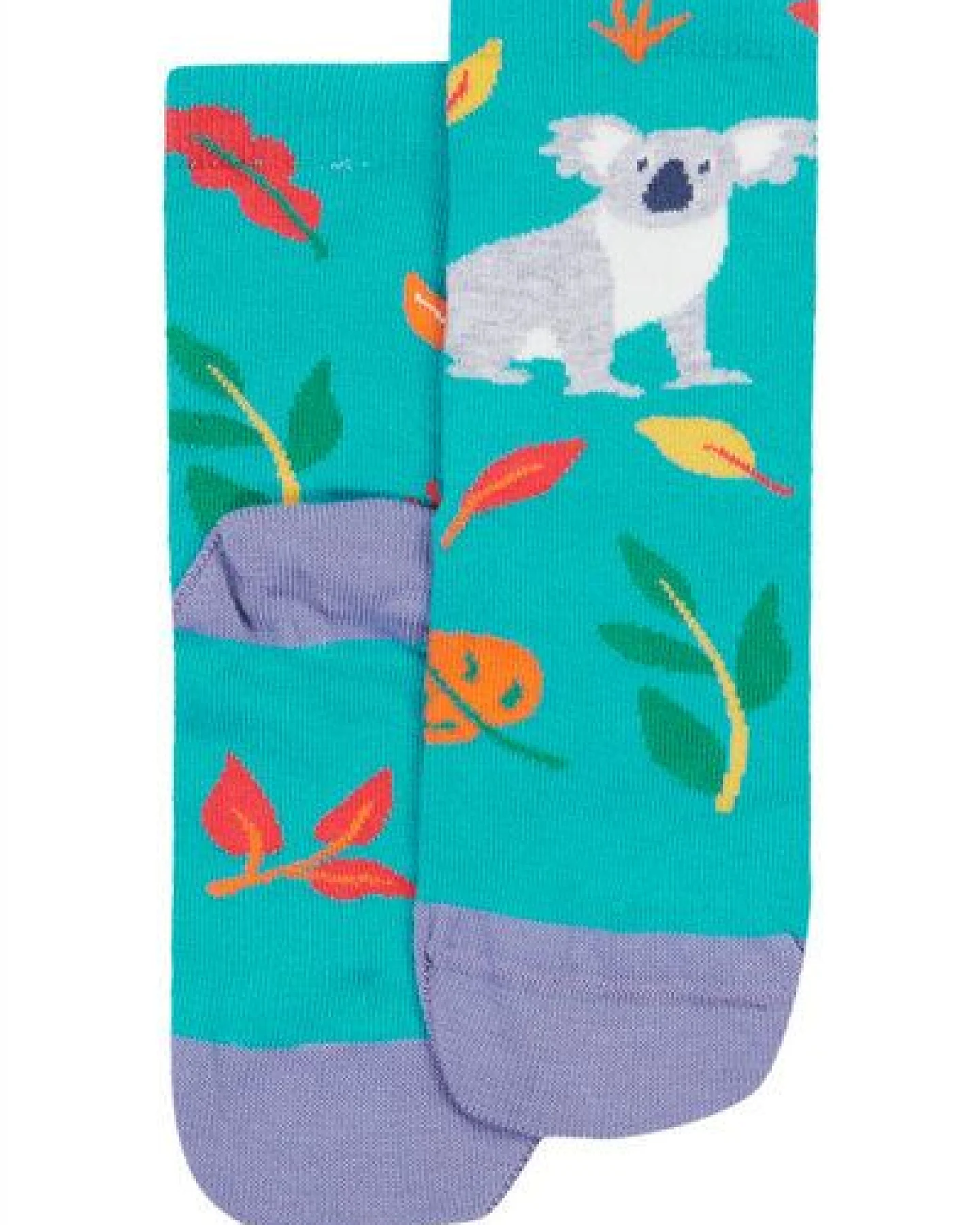 Frugi Kindersocken in Dreierpack mit Koala, Giraffe und Lama – Ansicht 3