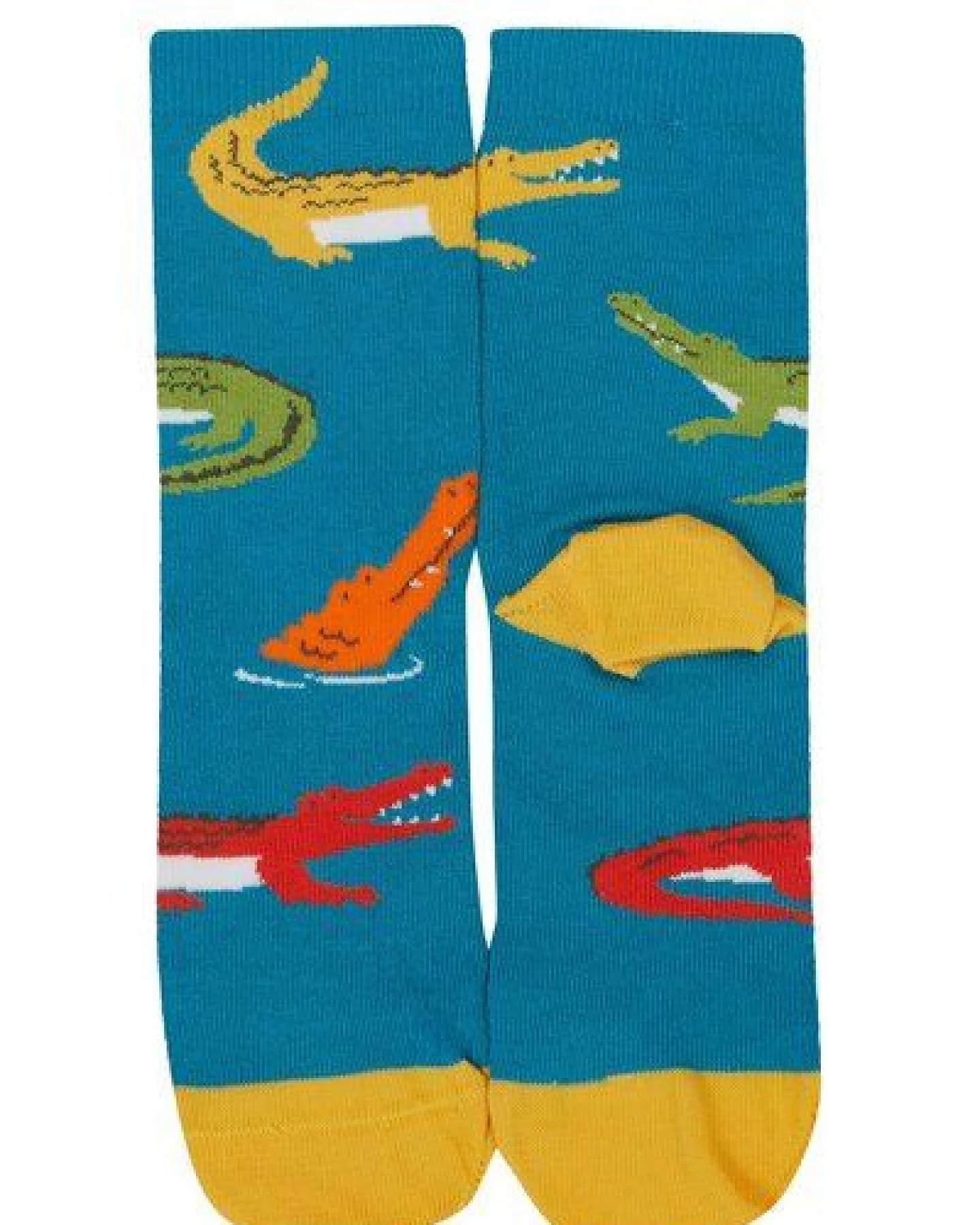 Frugi Kindersocken in Dreierpack mit Krokodile – Ansicht 4