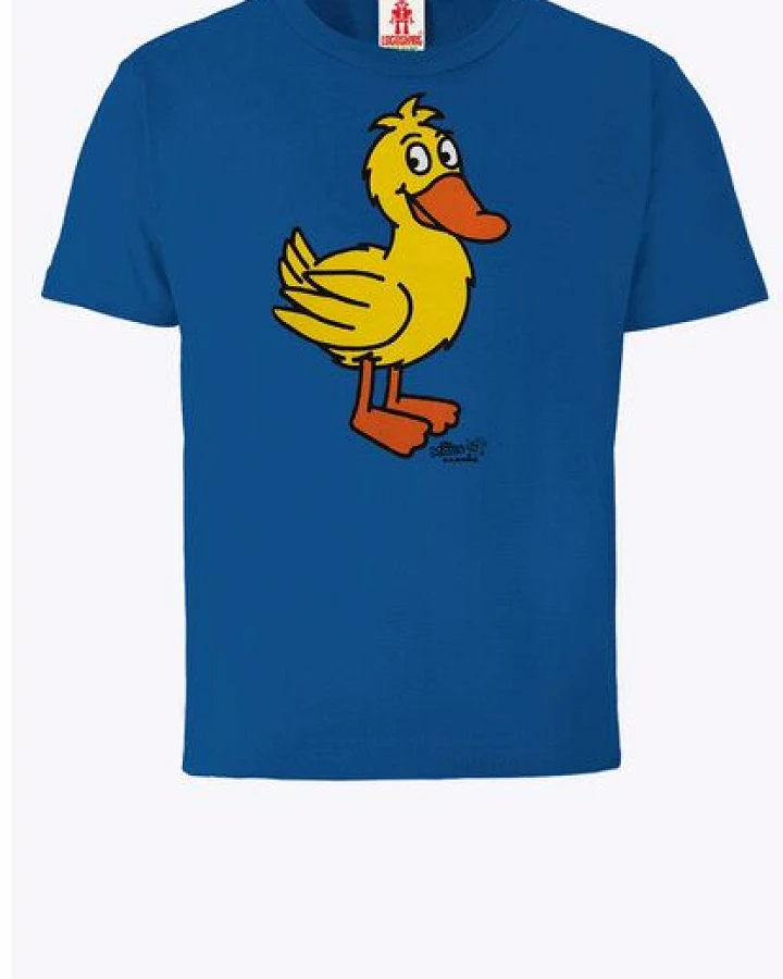 LOGOSH!RT LOGOSHIRT - Die Sendung mit der Maus - Ente - Bio T-Shirt Print - Kinder - Jungen & Mädchen