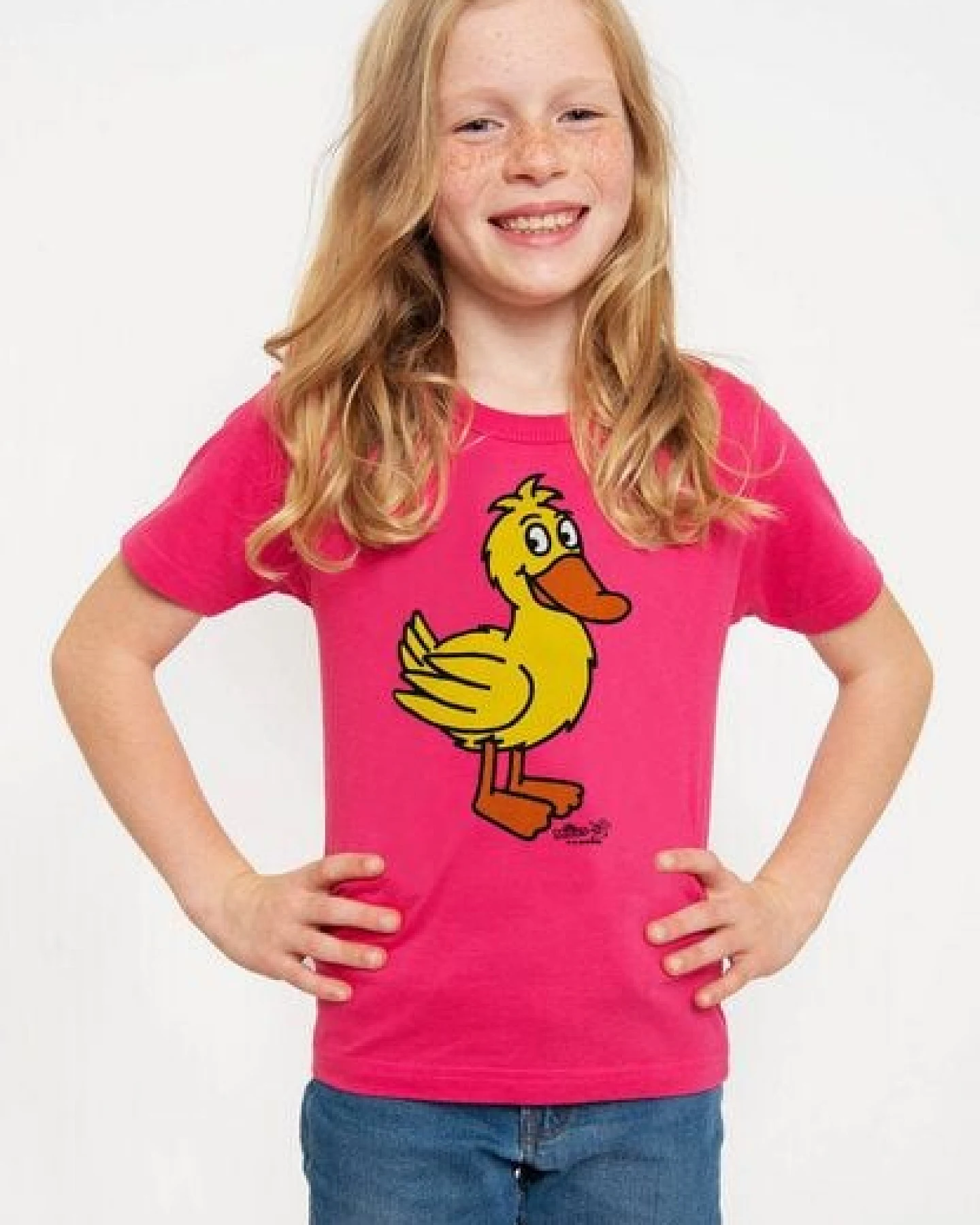 LOGOSH!RT LOGOSHIRT - Die Sendung mit der Maus - Ente - Bio T-Shirt Print - Kinder - Jungen & Mädchen – Ansicht 4