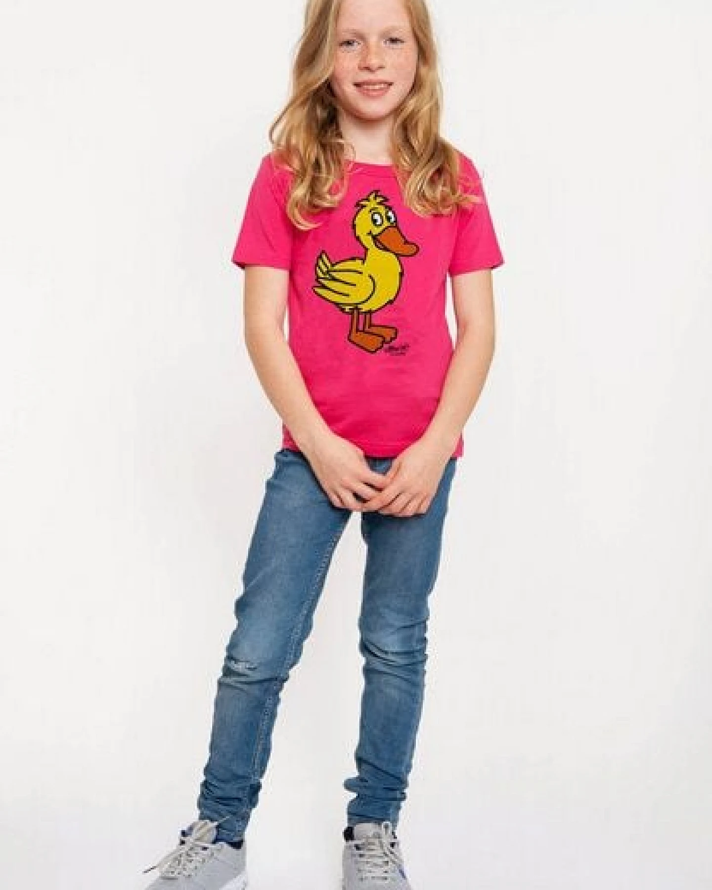 LOGOSH!RT LOGOSHIRT - Die Sendung mit der Maus - Ente - Bio T-Shirt Print - Kinder - Jungen & Mädchen – Ansicht 3