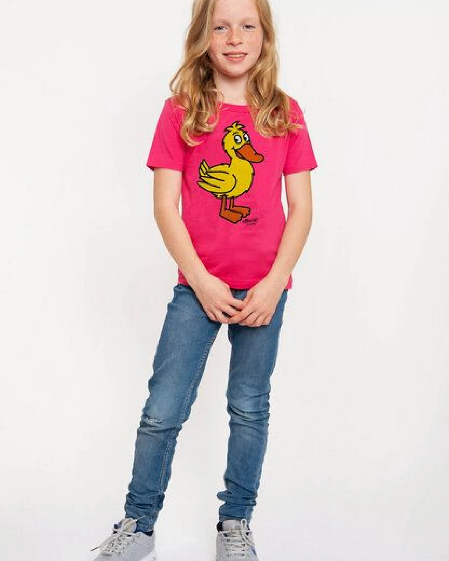 LOGOSH!RT LOGOSHIRT - Die Sendung mit der Maus - Ente - Bio T-Shirt Print - Kinder - Jungen & Mädchen – Ansicht 3