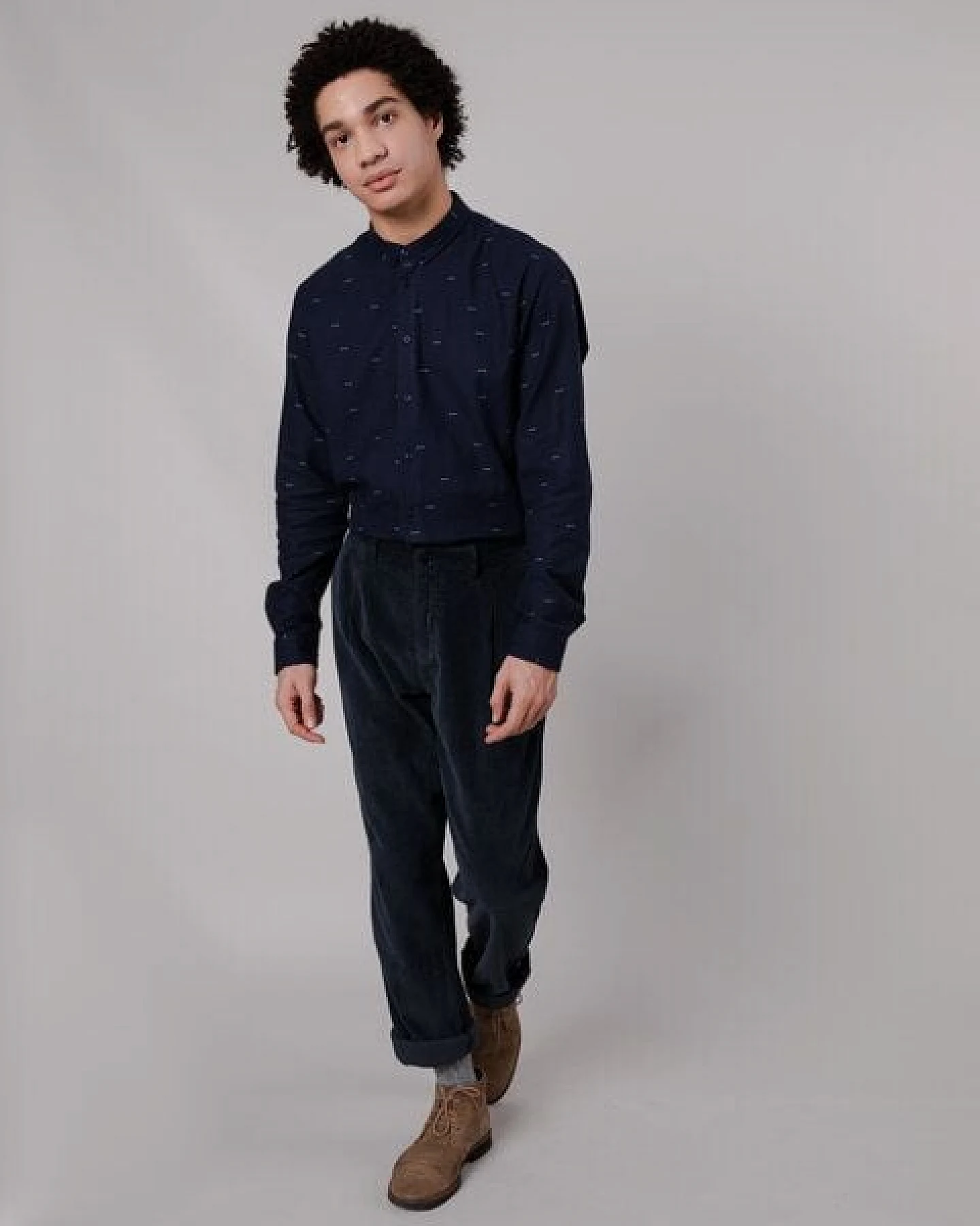 Brava Fabrics Flanell-Hemd Eyes Regular – Ansicht 4