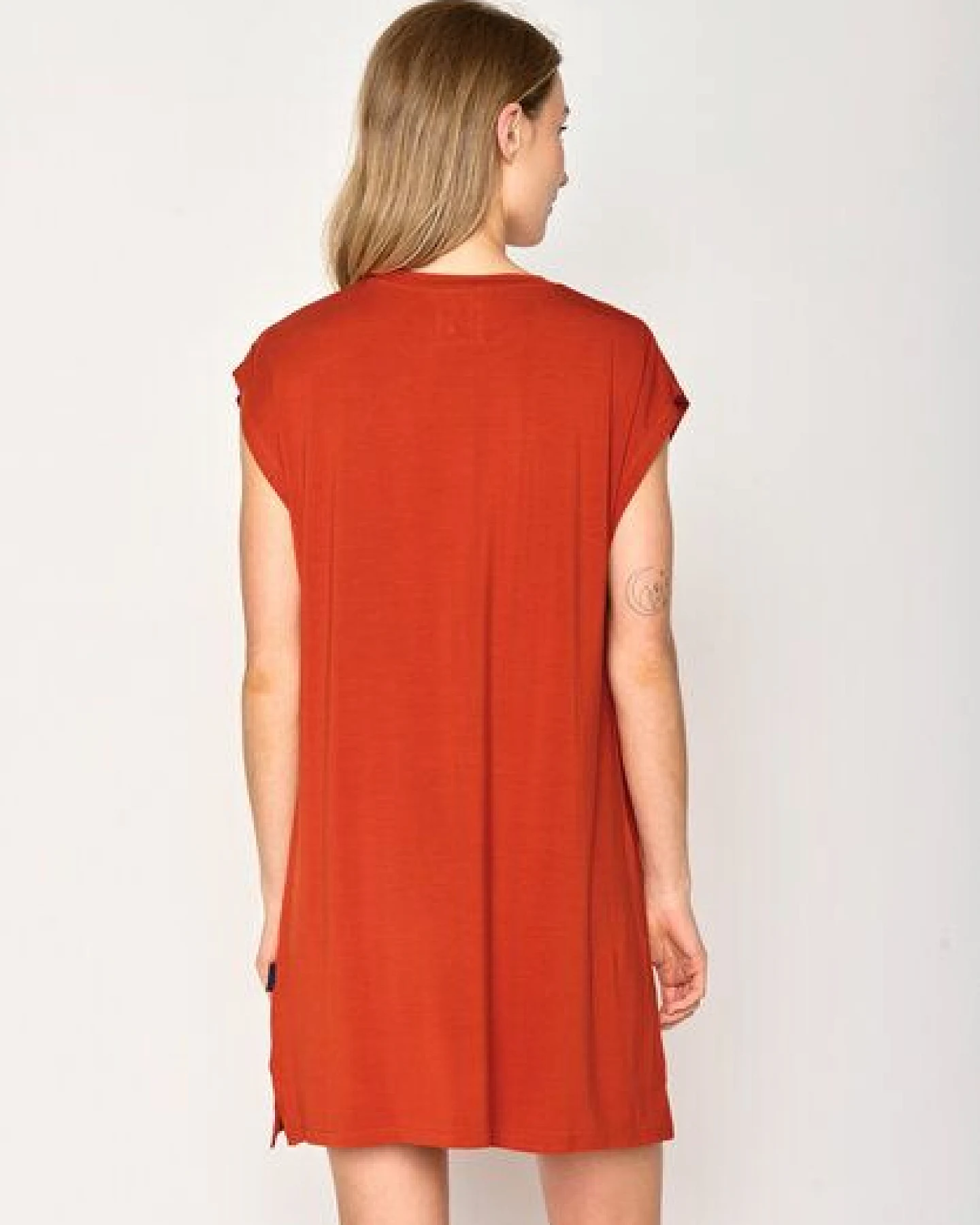 GREENBOMB Kleid Basic Lay Clay – Ansicht 3