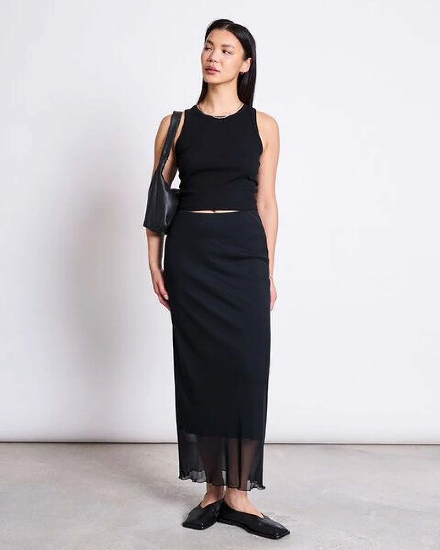 JAN N JUNE Mesh Maxi-Rock SMUK – Ansicht 4