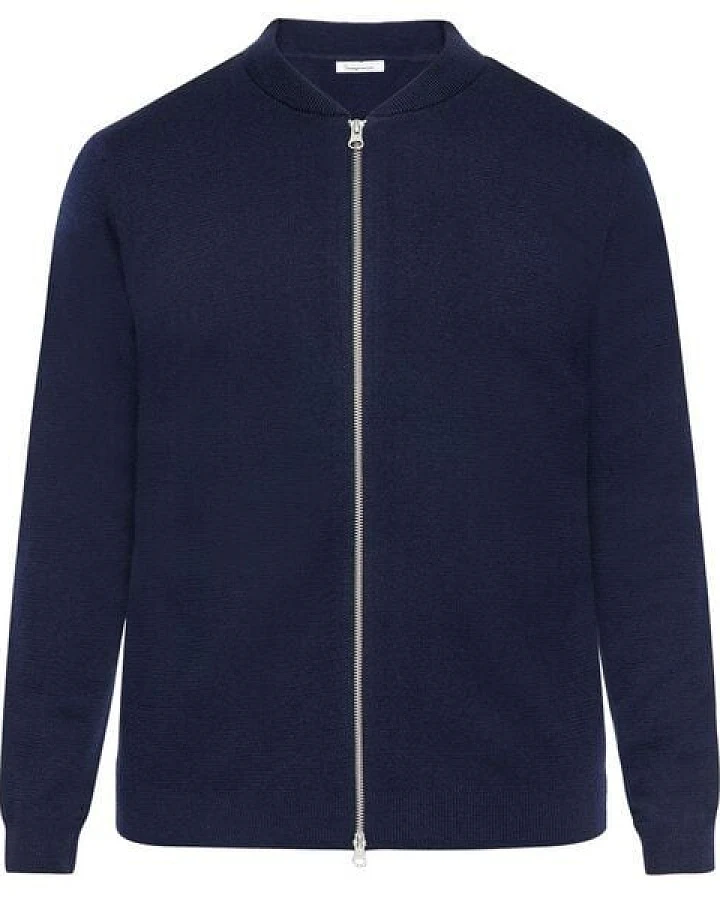 KnowledgeCotton Apparel Sweatjacke Merino