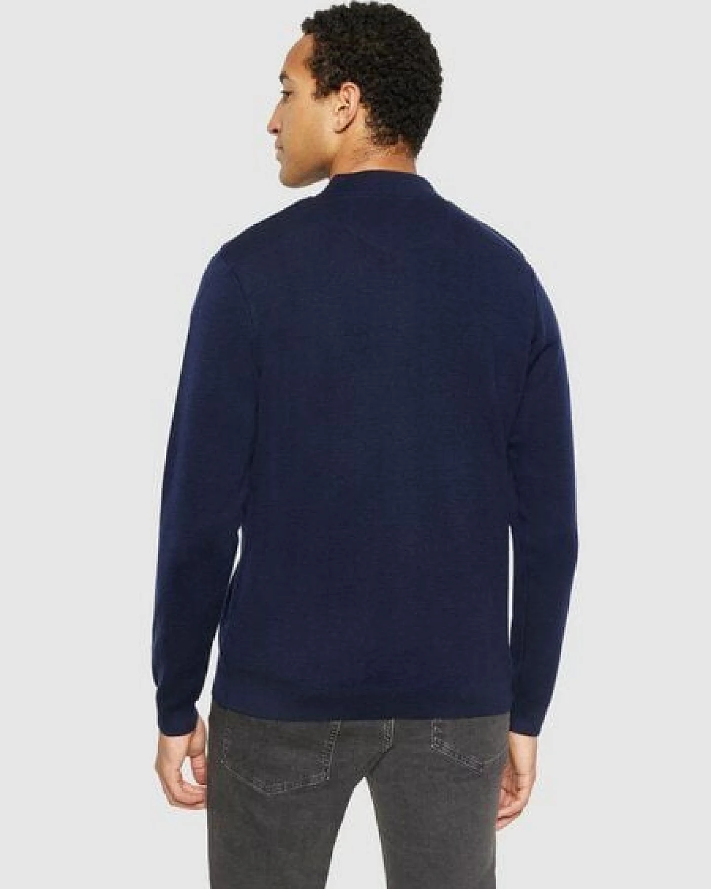 KnowledgeCotton Apparel Sweatjacke Merino – Ansicht 3