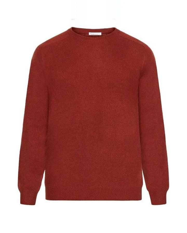 KnowledgeCotton Apparel Strickpullover aus Lammwolle