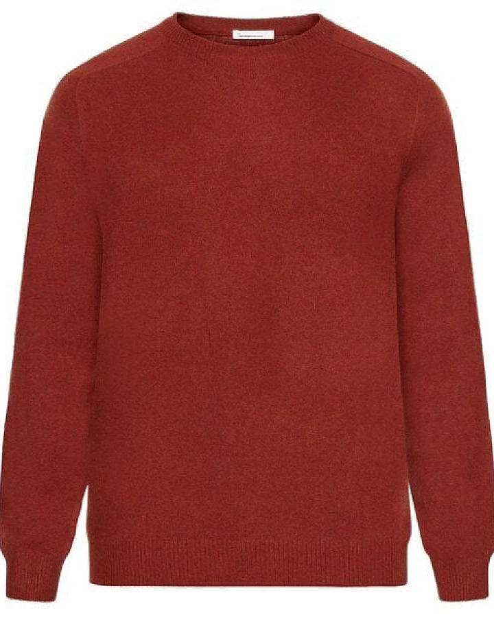 KnowledgeCotton Apparel Strickpullover aus Lammwolle