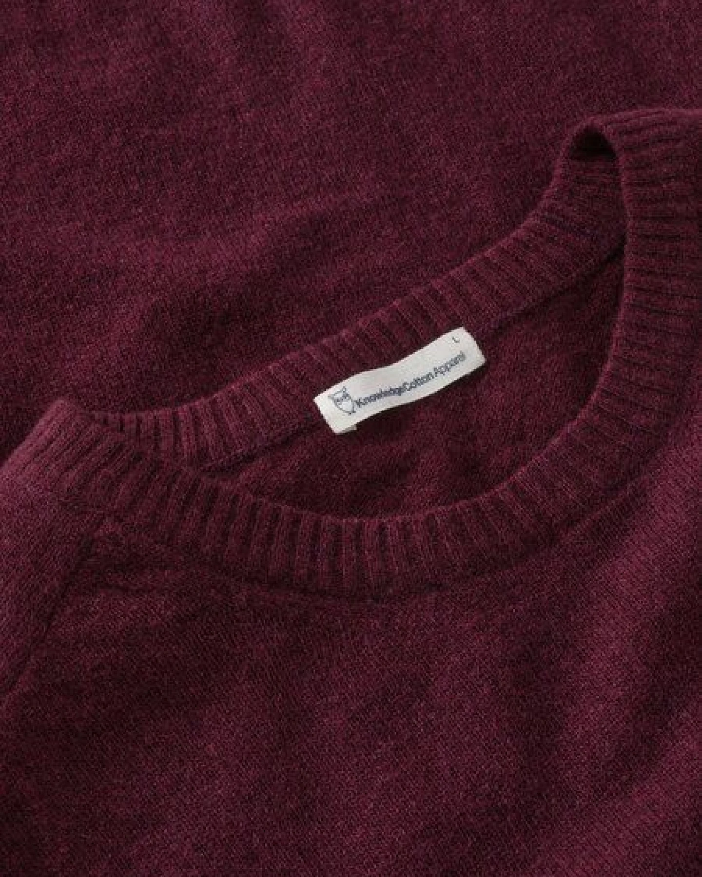 KnowledgeCotton Apparel Strickpullover aus Lammwolle – Ansicht 3