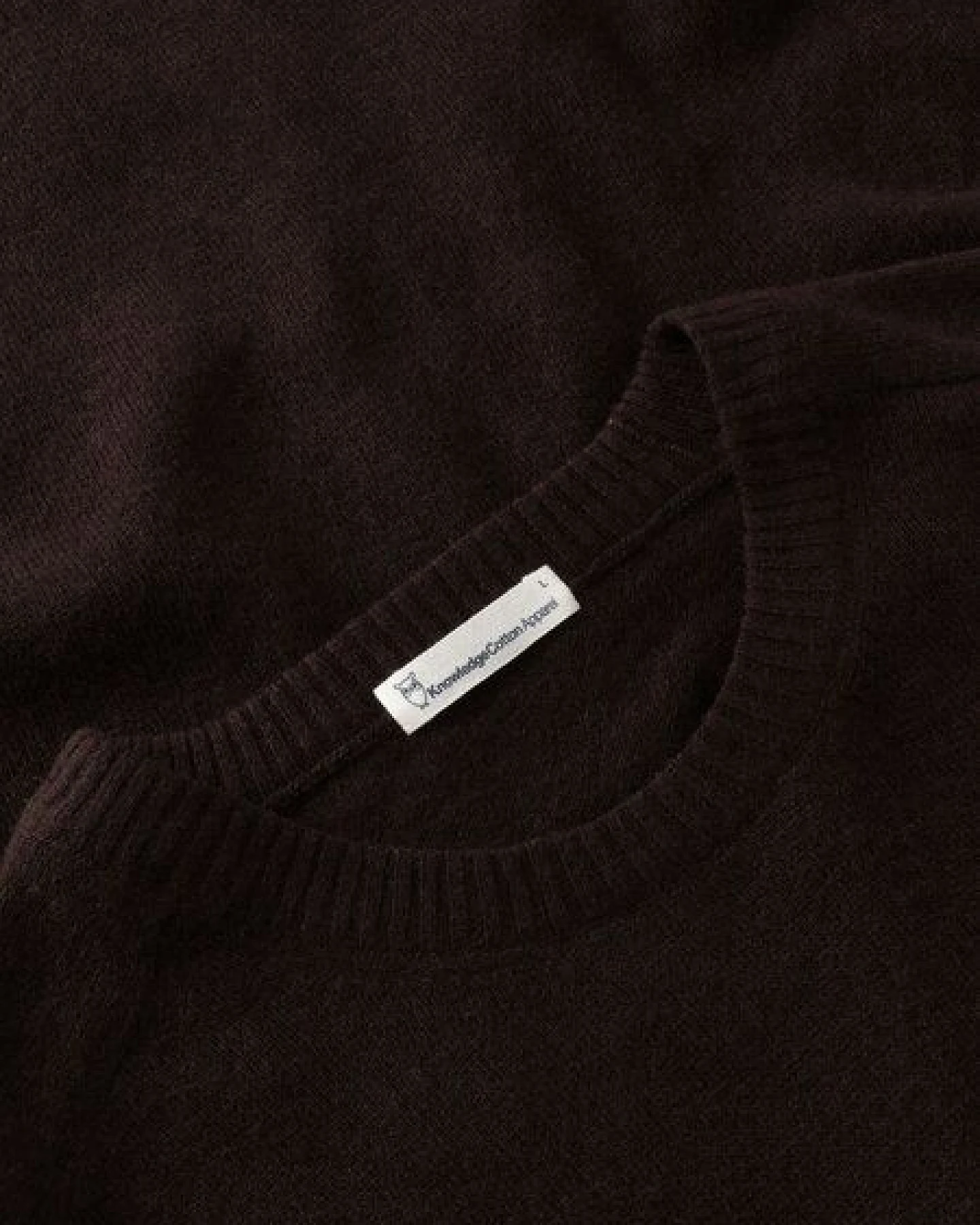 KnowledgeCotton Apparel Strickpullover aus Lammwolle – Ansicht 3