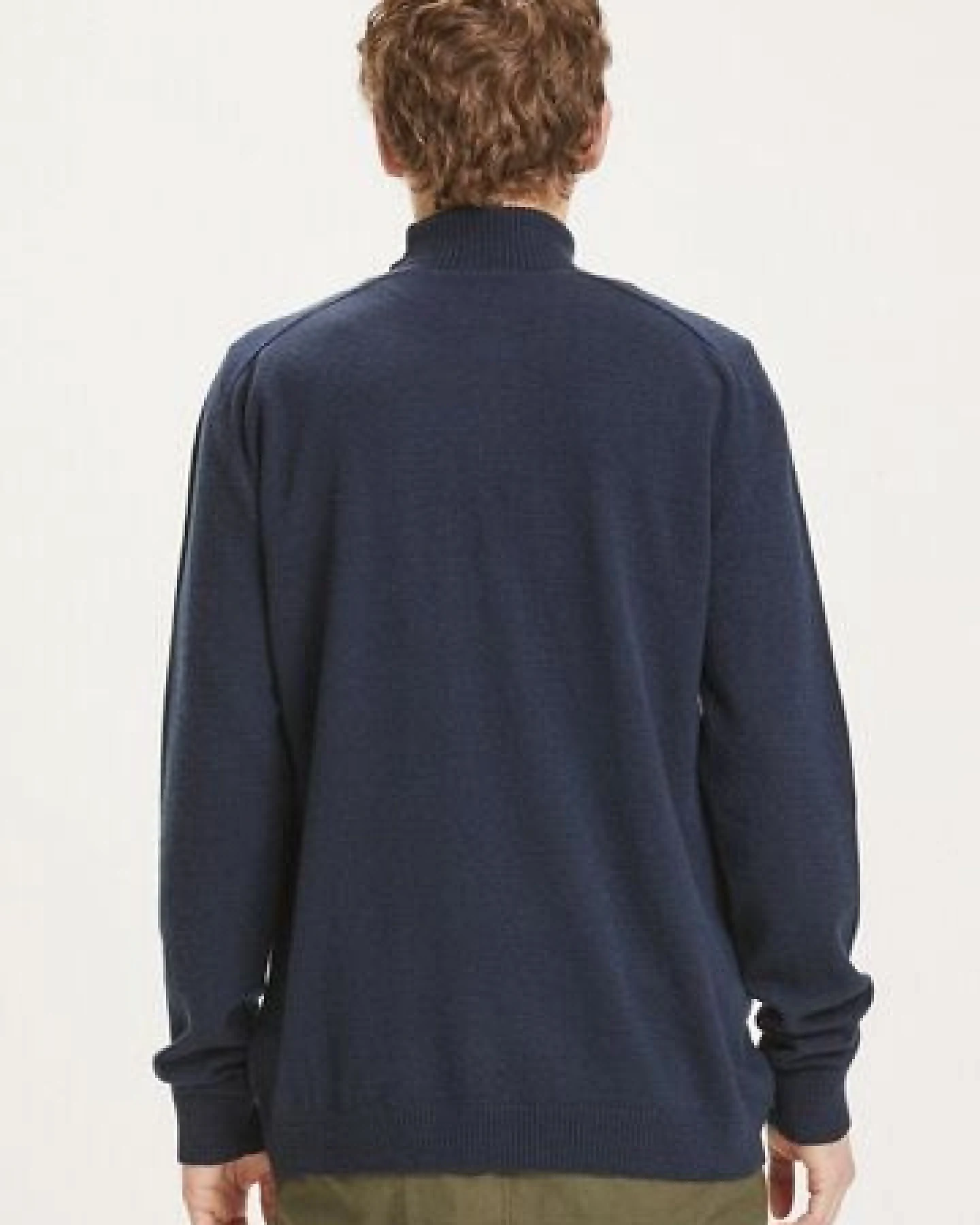 KnowledgeCotton Apparel Rollkragen-Strickpullover Lammwolle – Ansicht 4