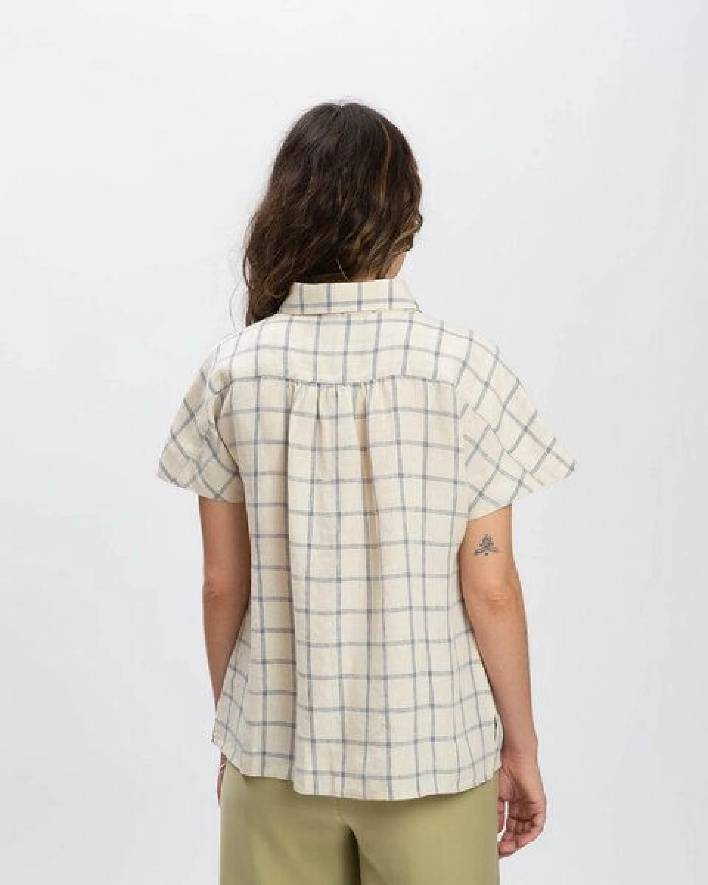 Matona Kurzarm-Bluse – Ansicht 3