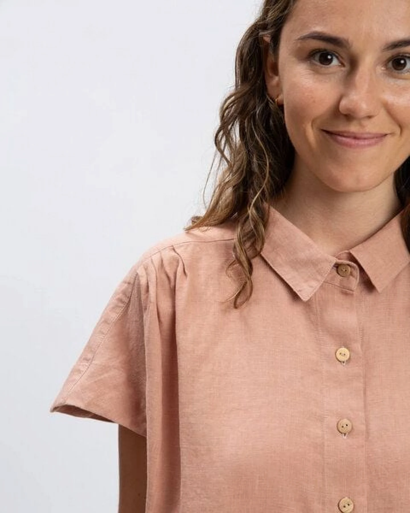 Matona Kurzarm-Bluse – Ansicht 4