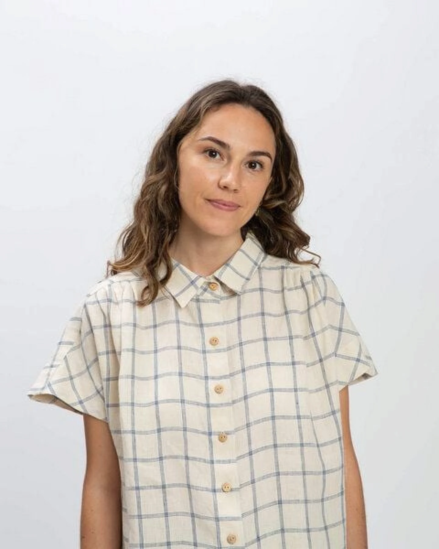 Matona Kurzarm-Bluse – Ansicht 4