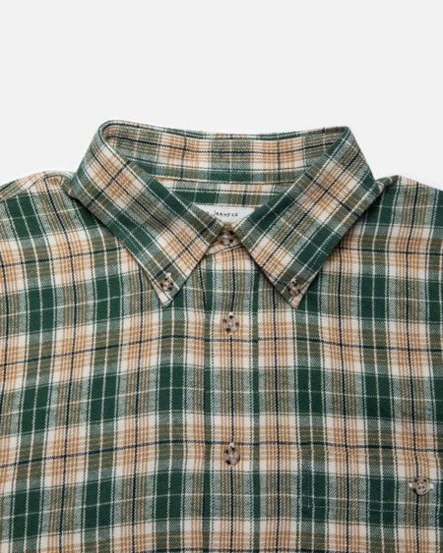 Nudie Jeans Kariertes Flanell-Hemd Julian Farmers – Ansicht 3