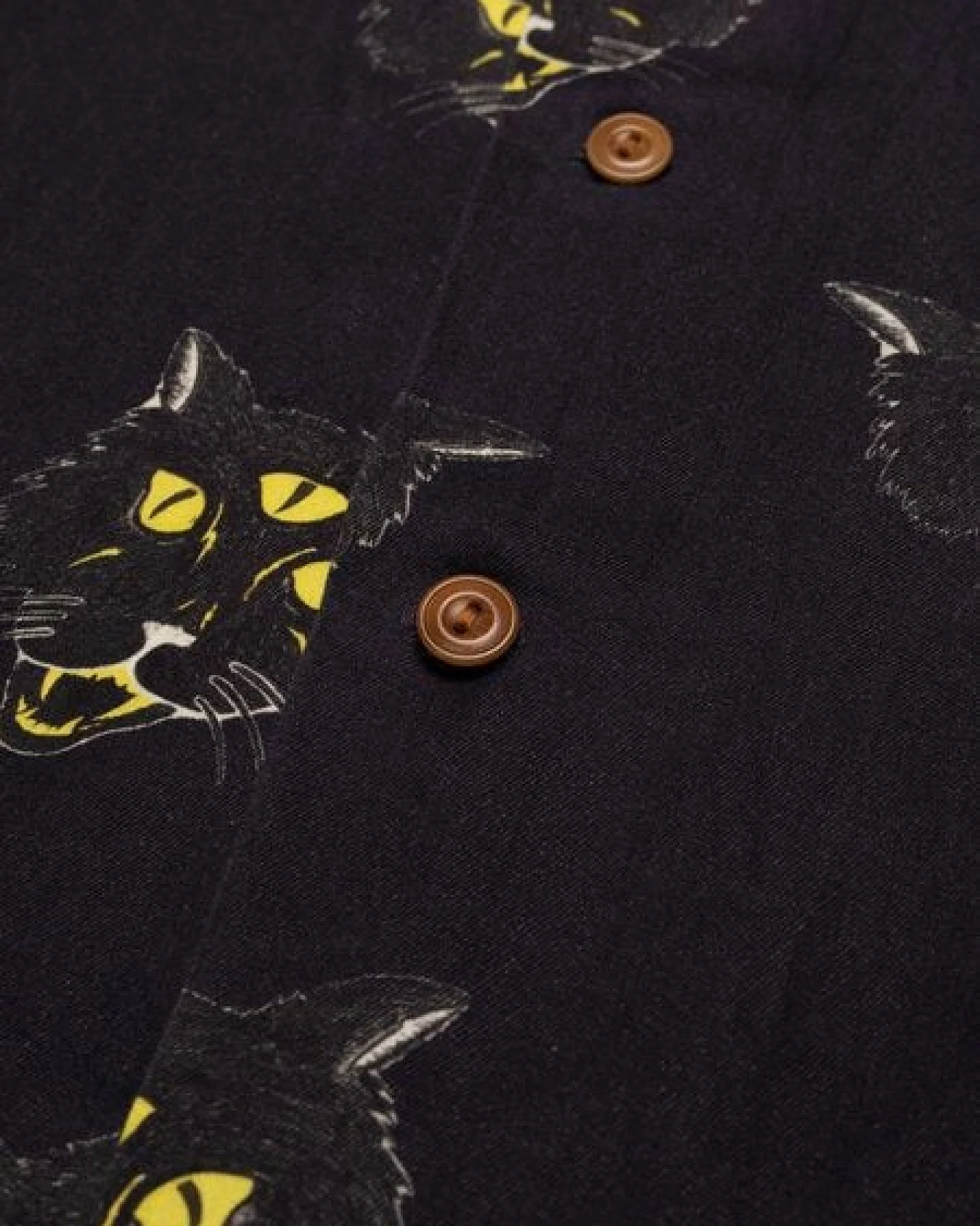 Nudie Jeans Kurzarm-Hemd Arvid The Cat – Ansicht 4