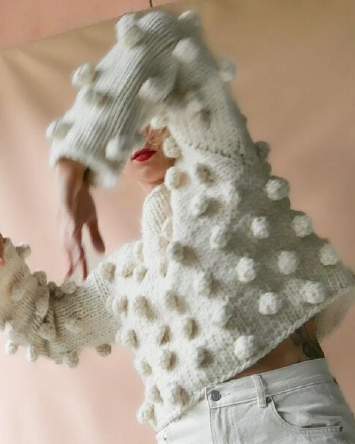 PANAPUFA 100% MERINO Pullover aus Merinowolle