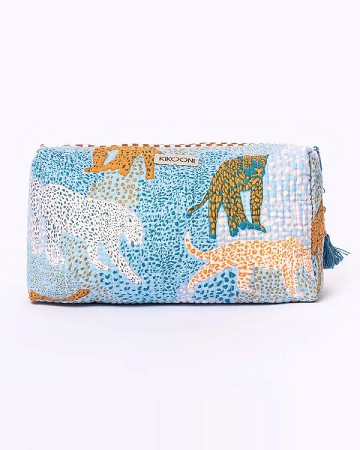 KIKOONI handgefertigte Kosmetiktasche " Lucky Leo"