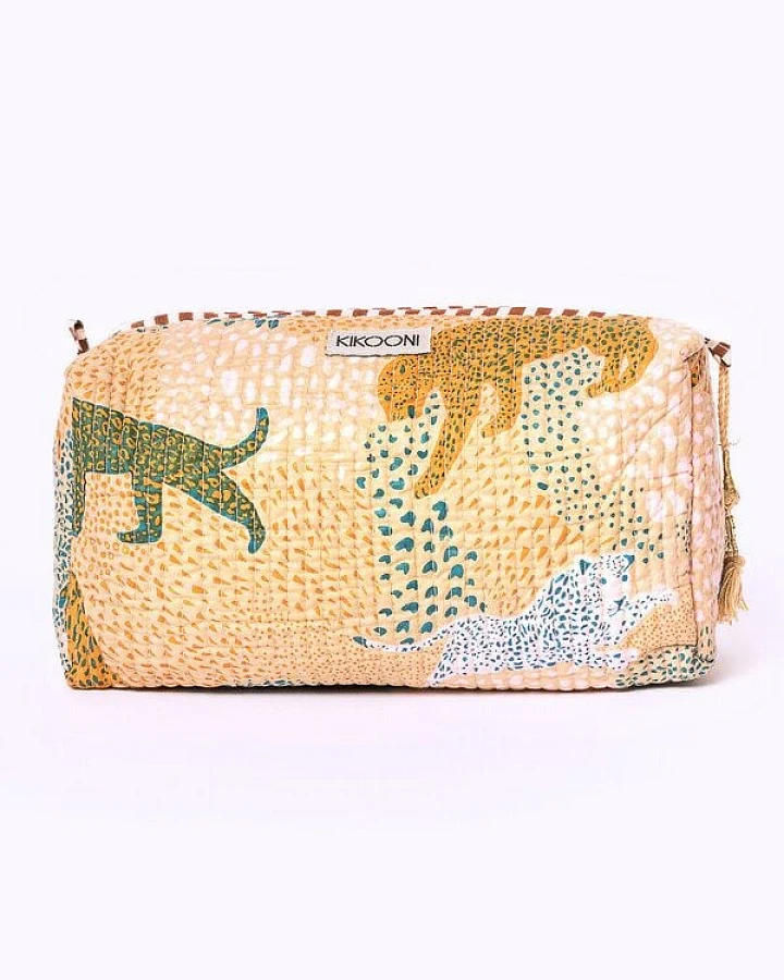 KIKOONI handgefertigte Kosmetiktasche " Lucky Leo"