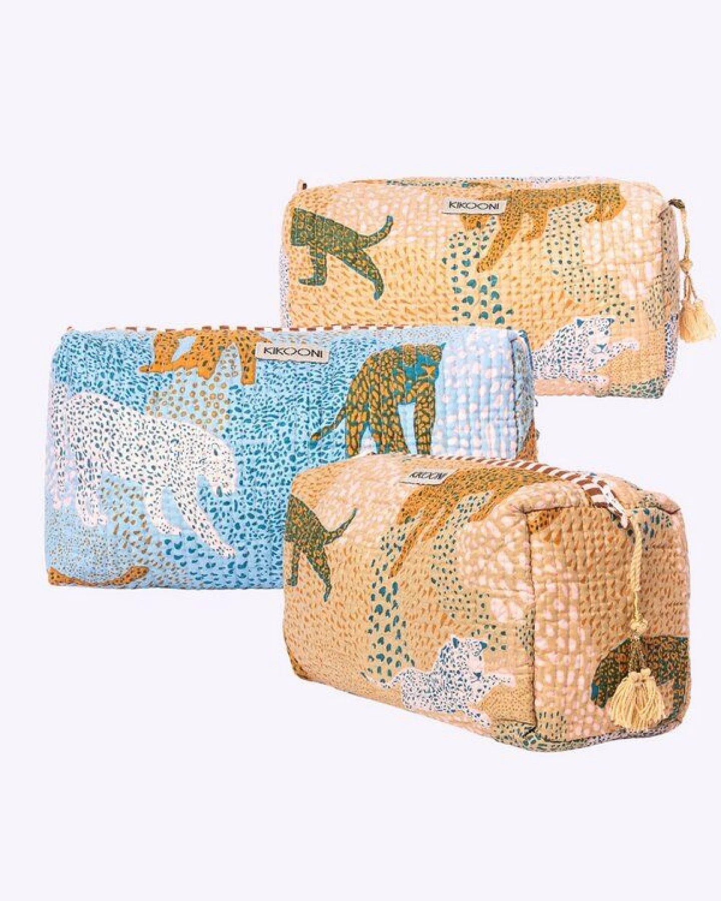 KIKOONI handgefertigte Kosmetiktasche " Lucky Leo" – Ansicht 2