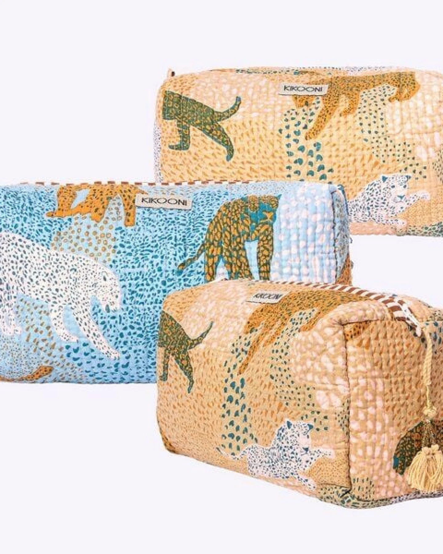 KIKOONI handgefertigte Kosmetiktasche " Lucky Leo" – Ansicht 2