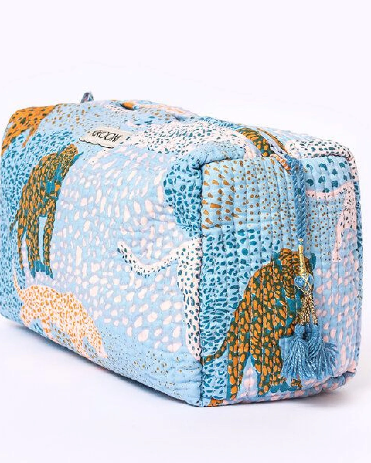 KIKOONI handgefertigte Kosmetiktasche " Lucky Leo" – Ansicht 3