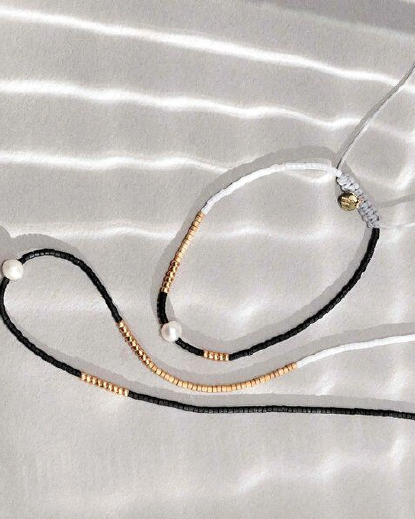 fejn jewelry Armkette oder Fußkette 'miyuki' mit bunten Glasperlen – Ansicht 3