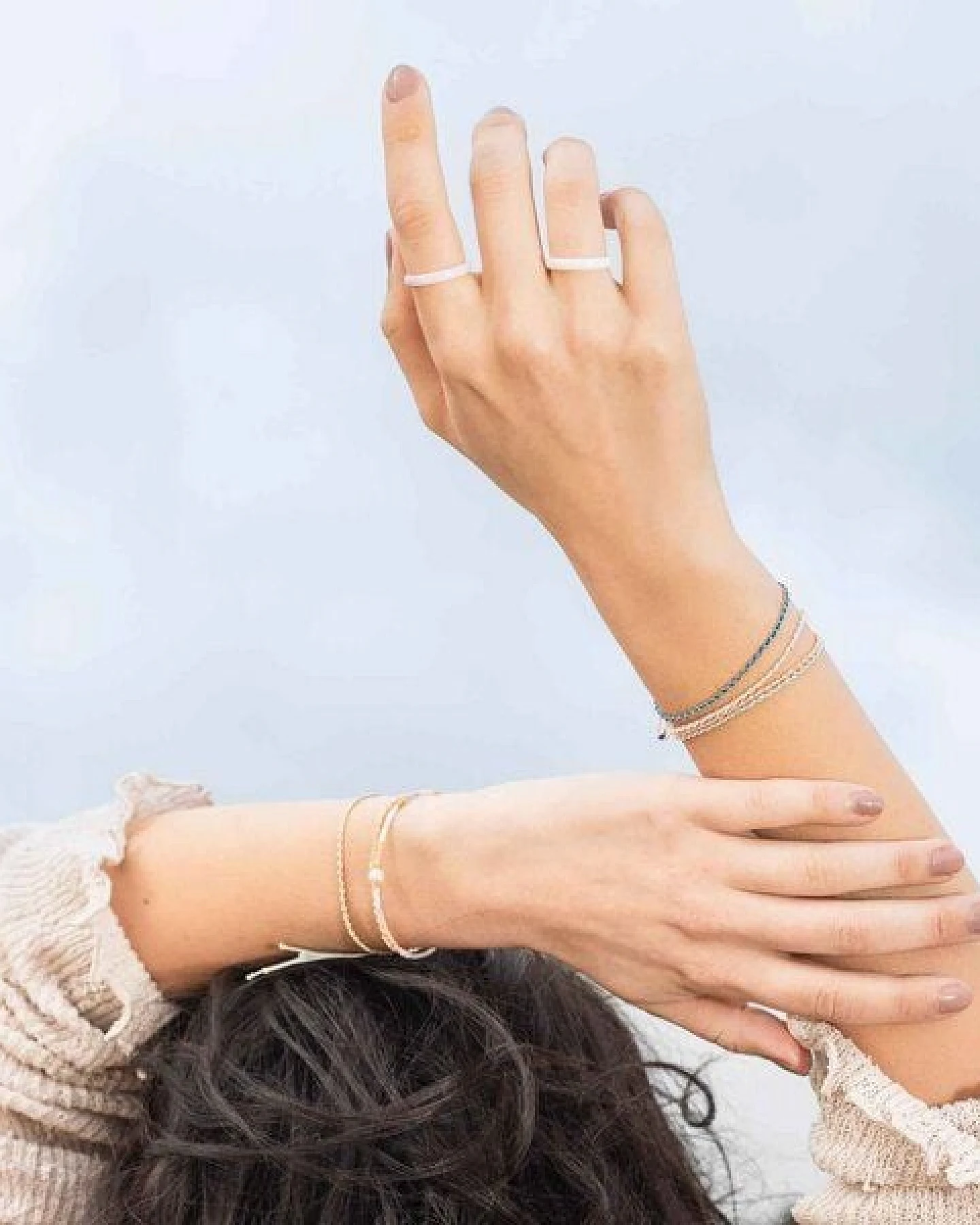 fejn jewelry Armkette oder Fußkette 'colored chain' – Ansicht 2