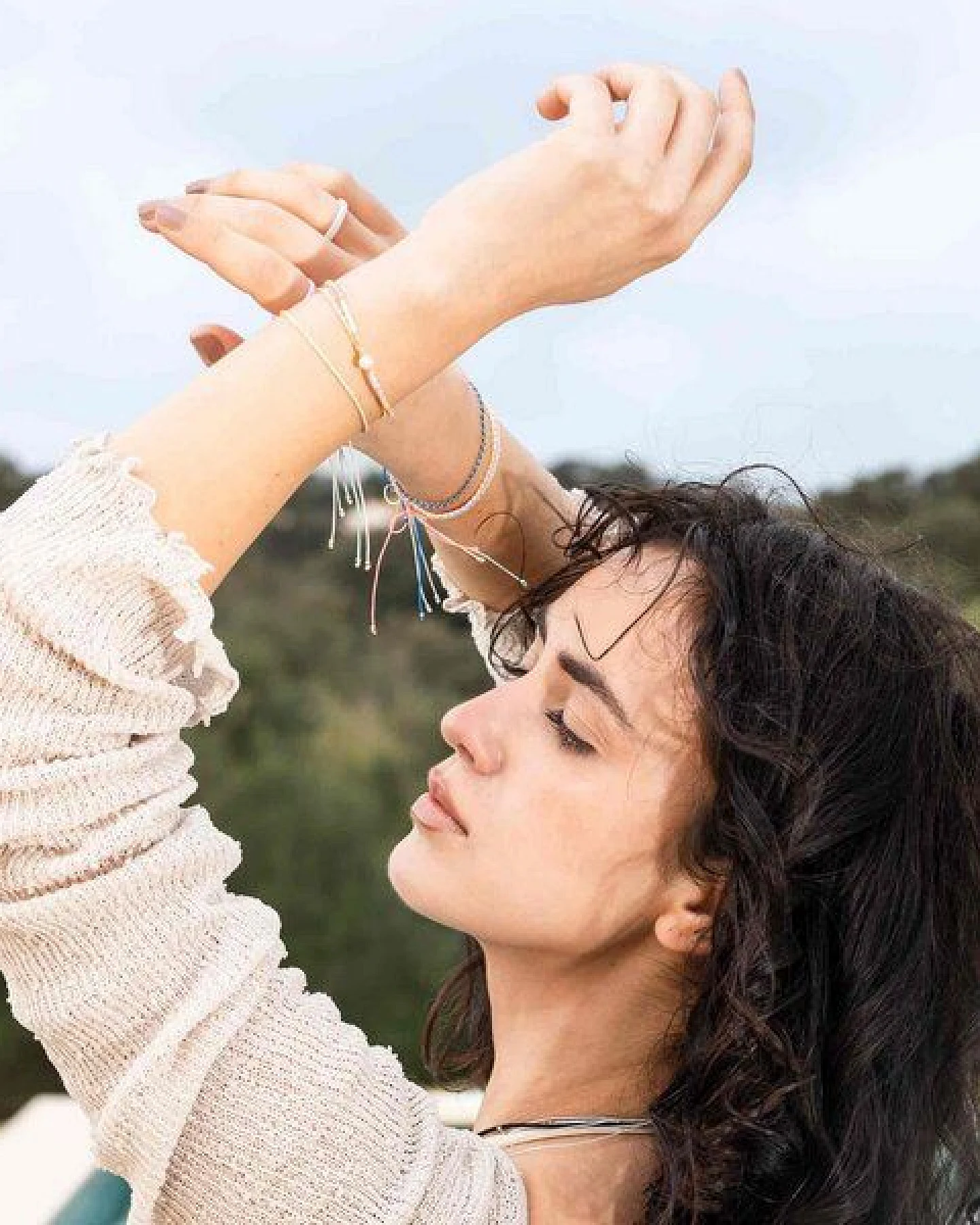 fejn jewelry Armkette oder Fußkette 'colored chain' – Ansicht 4
