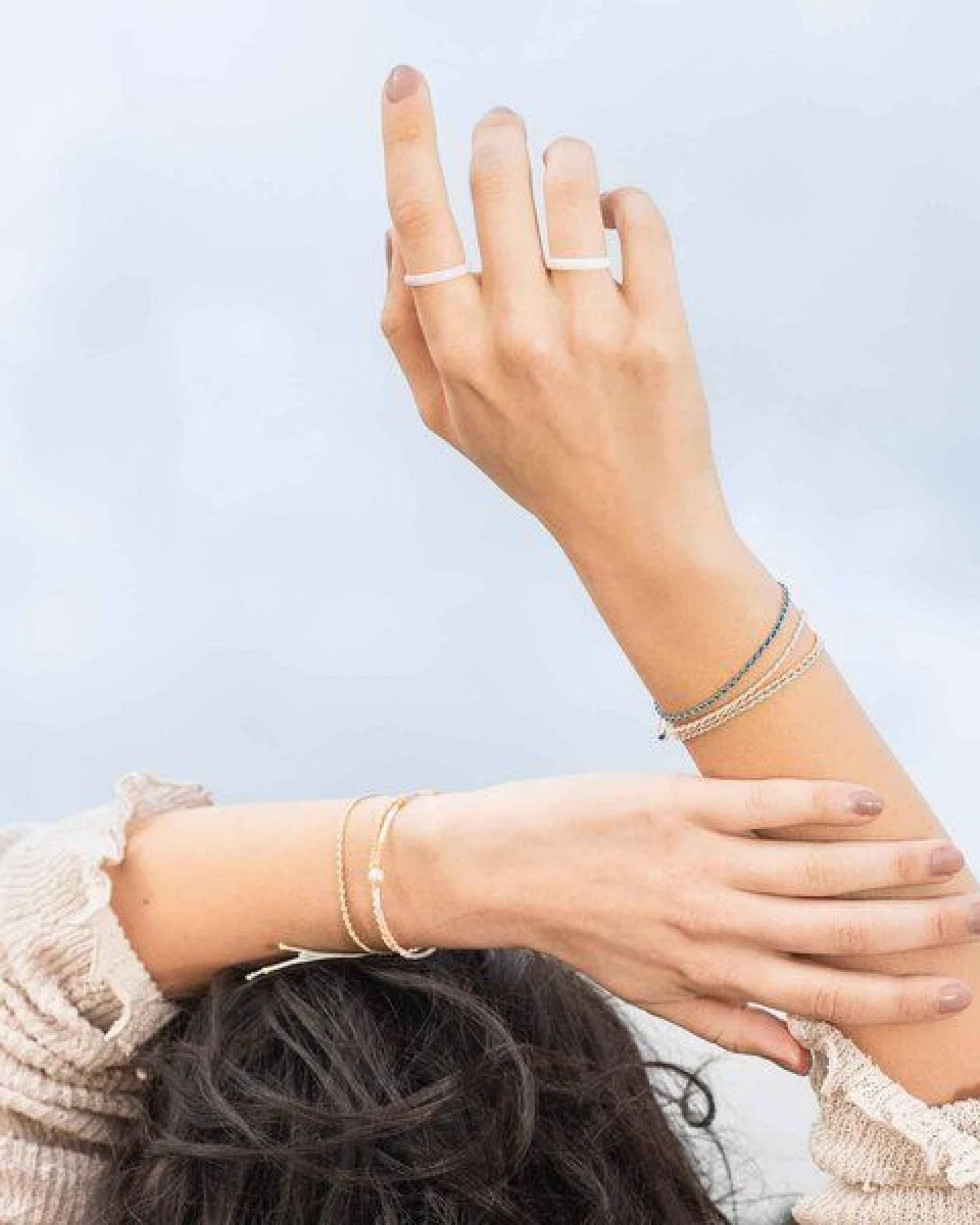 fejn jewelry Armkette oder Fußkette 'colored chain' – Ansicht 2