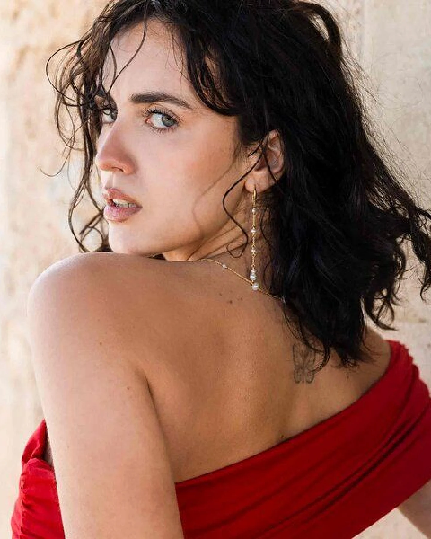 fejn jewelry Ohrringe 'station pearl' mit Süßwasserperlen – Ansicht 2
