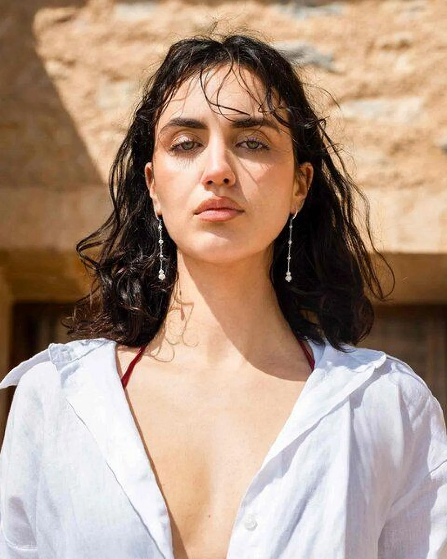 fejn jewelry Ohrringe 'station pearl' mit Süßwasserperlen – Ansicht 3