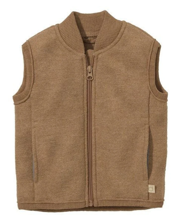 Disana Kinder Zipper-Weste kbT-Merinowolle