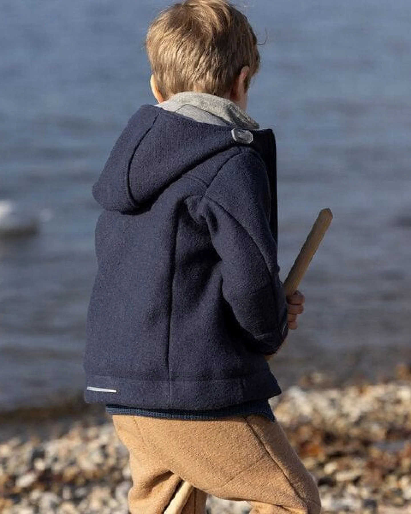 Disana Kinder Outdoor-Jacke Walk kbT Schurwolle – Ansicht 2