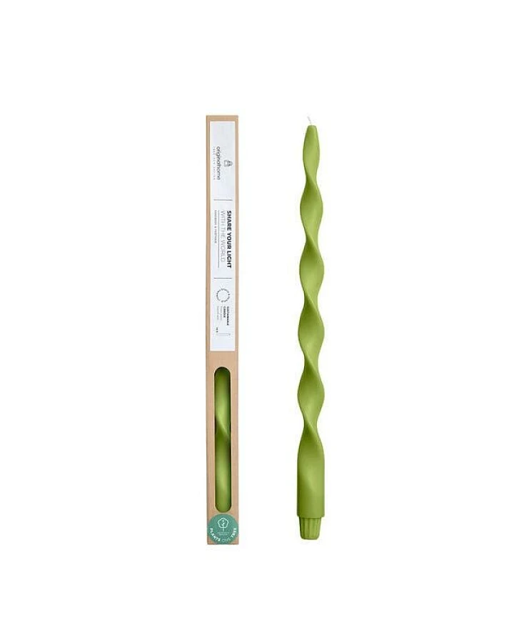 Originalhome Pflanzenbasierte Kerzen im organischen Design – 3er-Set