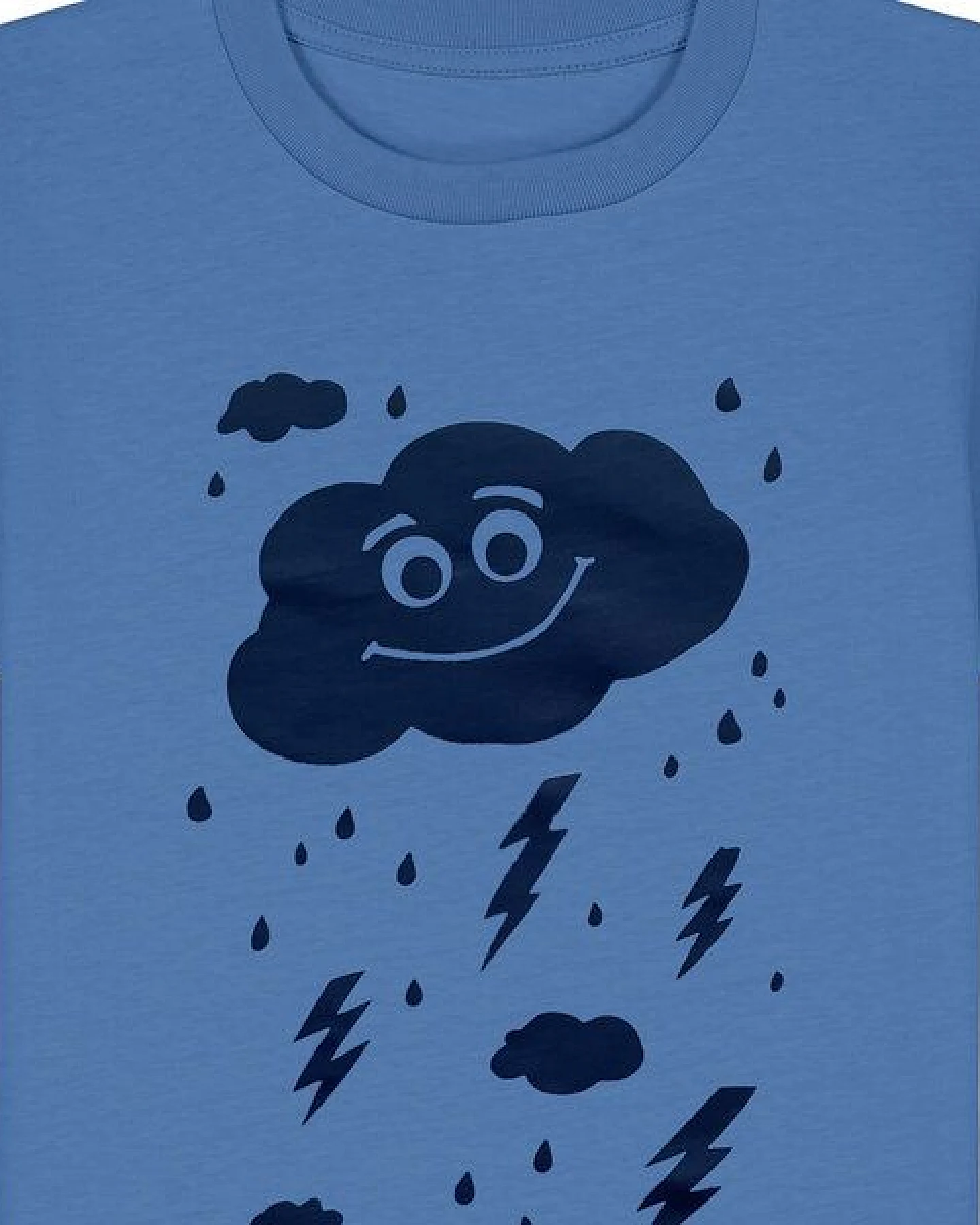 päfjes Wolke Dora Blitz&Donner - Fair Wear Kinder T-Shirt Bio – Ansicht 2